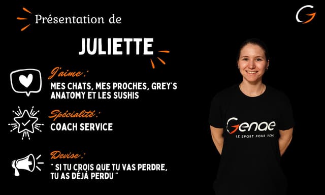 Juliette — Coach Genae Écully