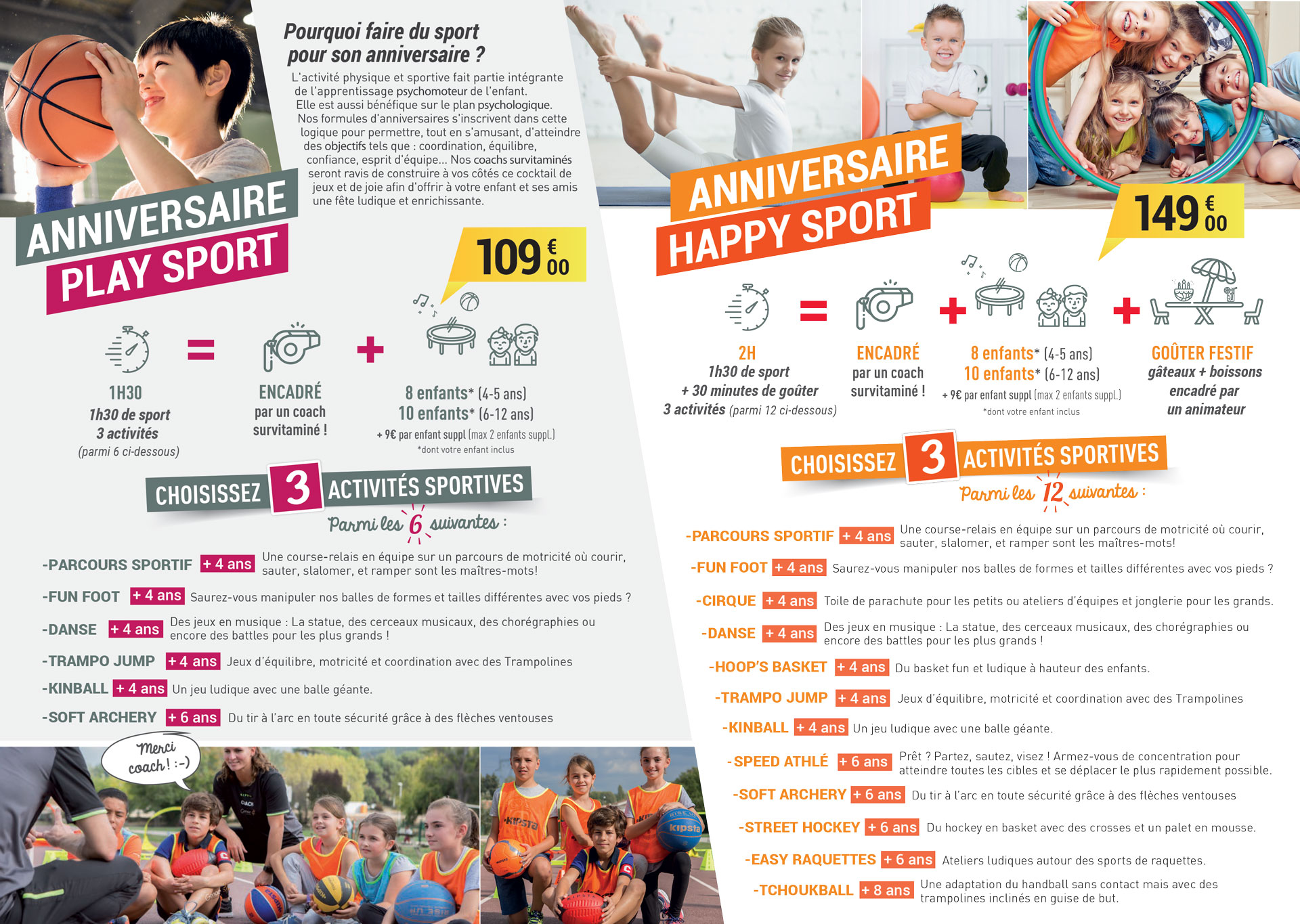 Anniversaire Sportif Genae Bouc Bel Air Le Sport Plaisir Pour Enfants